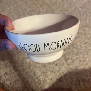 Goodmorning bowl Rae Dunn